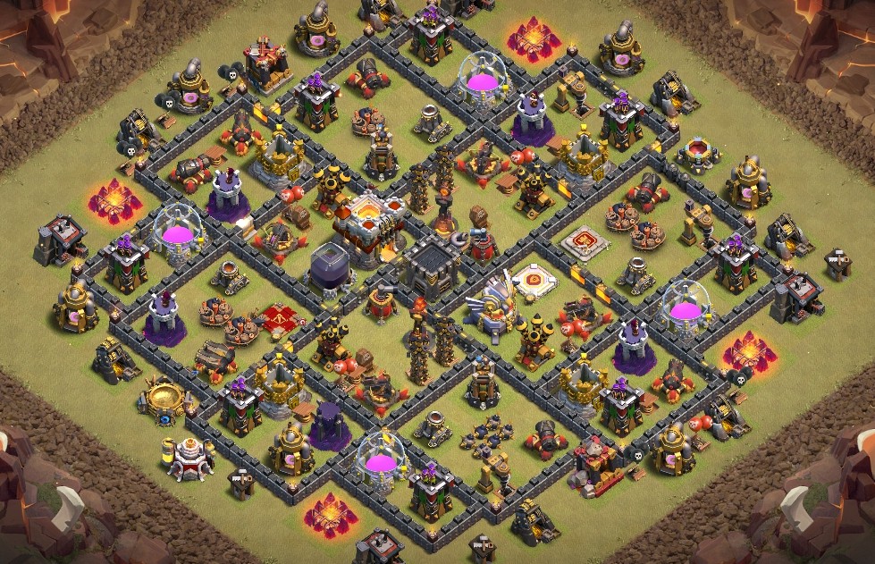 base layout of Clash of Clans 11 TH - #15
