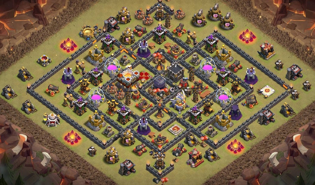 base layout of Clash of Clans 11 TH - #14