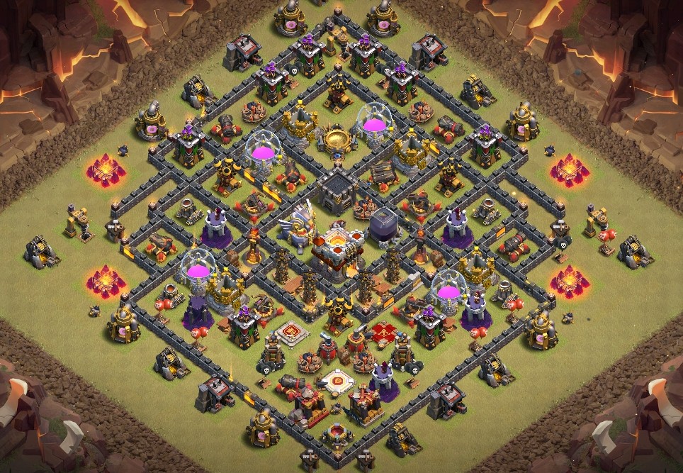 base layout of Clash of Clans 11 TH - #13