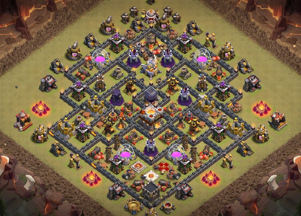 Copy The Best Base Clash of Clans Layouts Town Hall - 11 TH