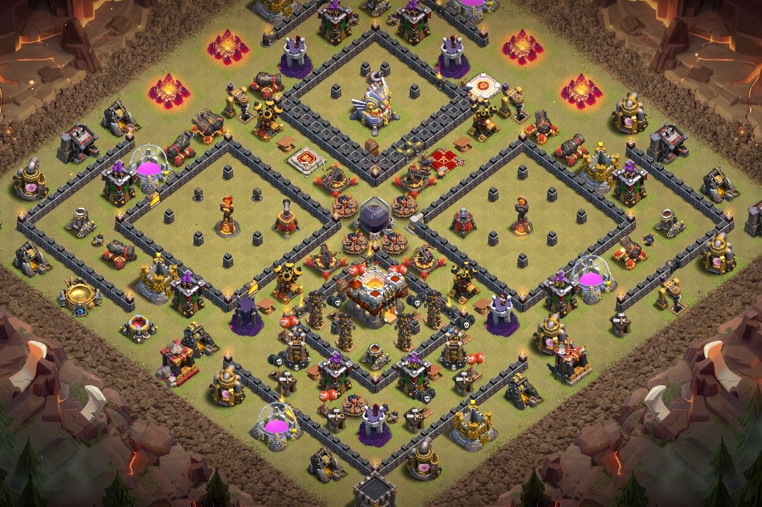 base layout of Clash of Clans 11 TH - #7