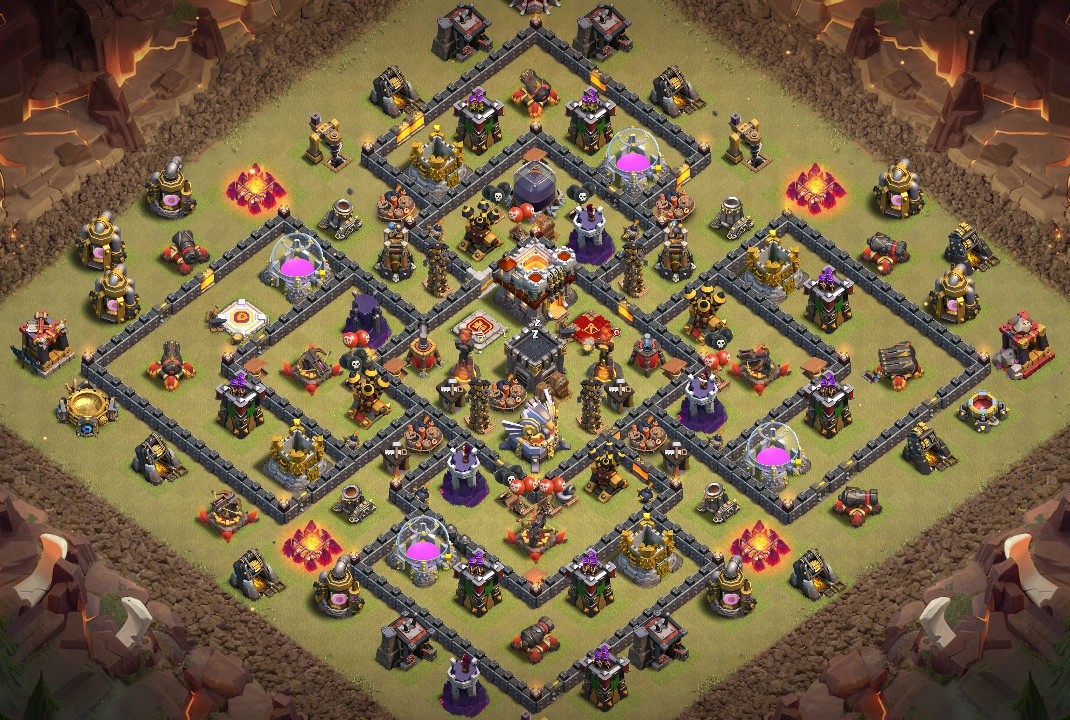 base layout of Clash of Clans 11 TH - #6