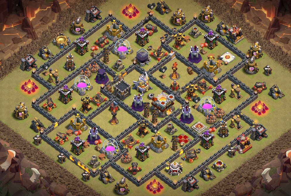 base layout of Clash of Clans 11 TH - #5