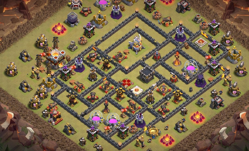 base layout of Clash of Clans 11 TH - #4