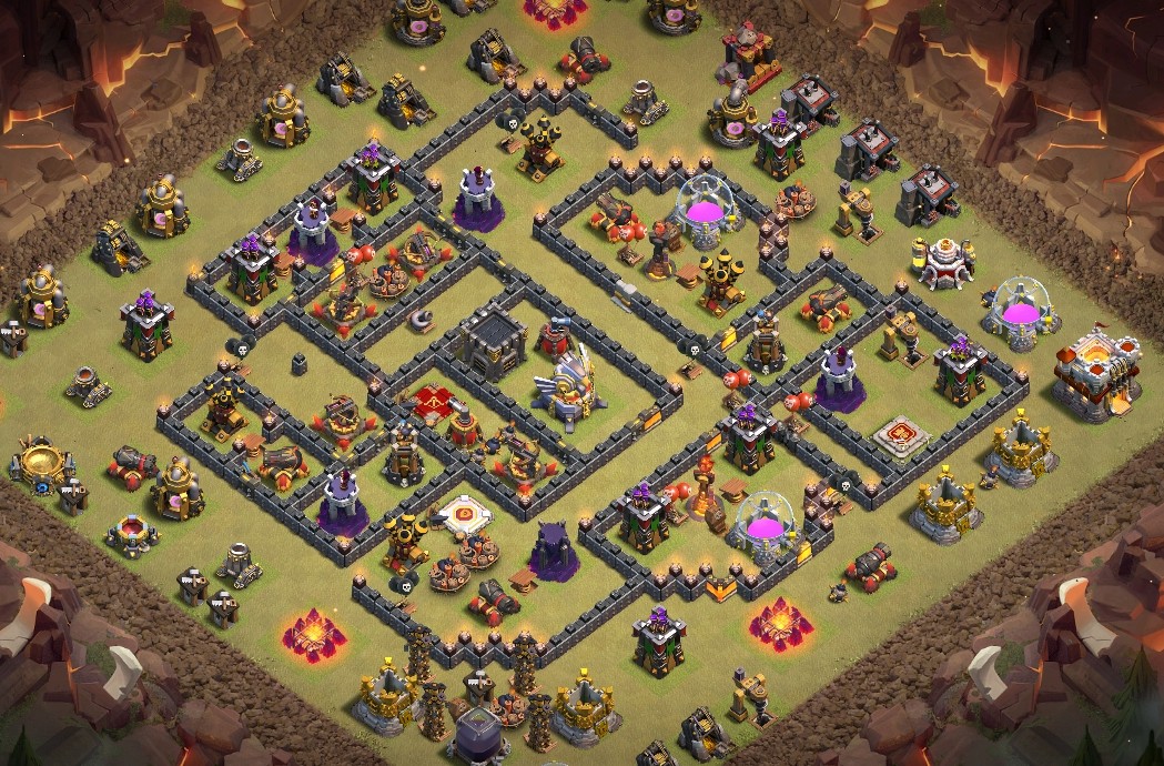 base layout of Clash of Clans 11 TH - #2