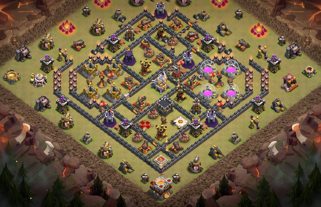 base layout of Clash of Clans 11 TH - #1