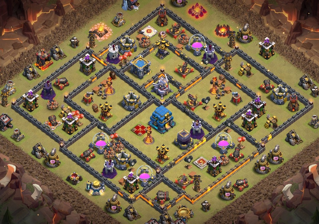 base layout of Clash of Clans 12 TH - #15