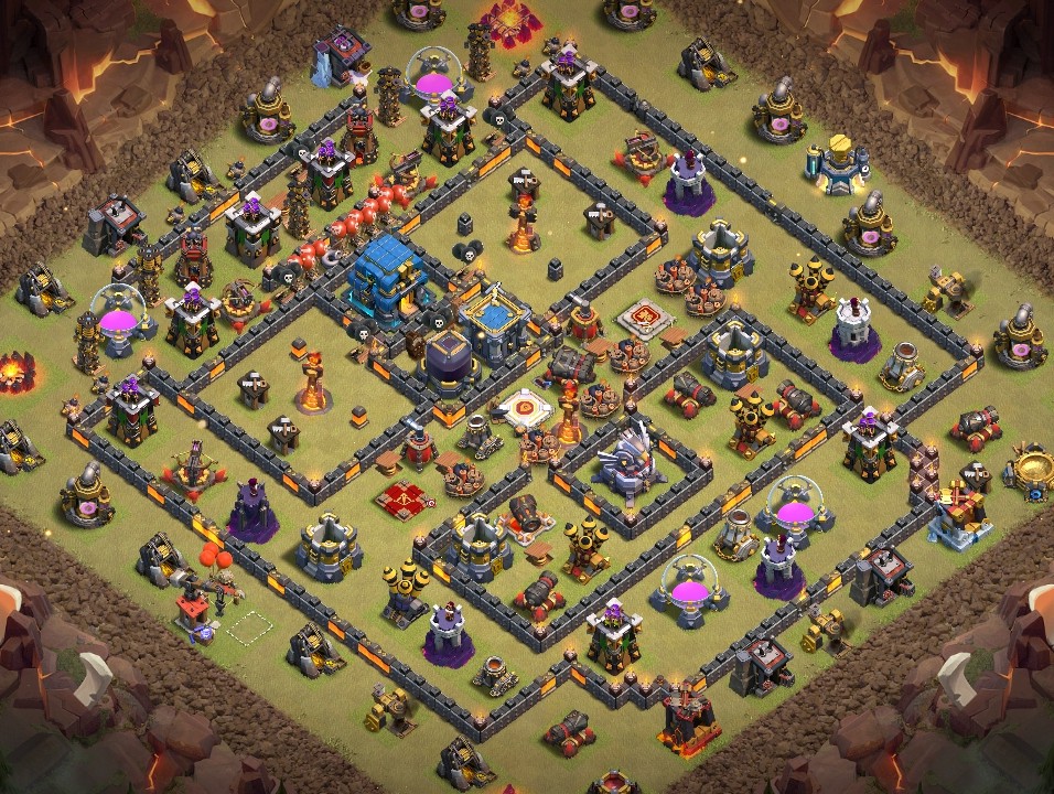 base layout of Clash of Clans 12 TH - #10