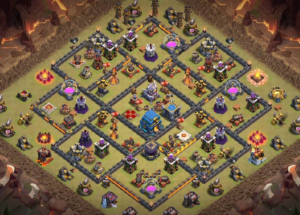 base layout of Clash of Clans 12 TH - #5