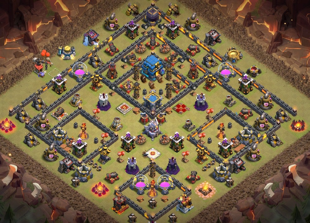 Copy The Best Base Clash of Clans Layouts Town Hall - 12 TH.