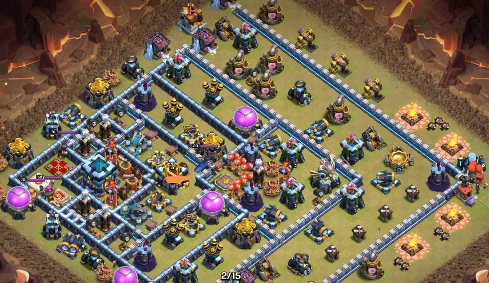base layout of Clash of Clans 13 TH - #11