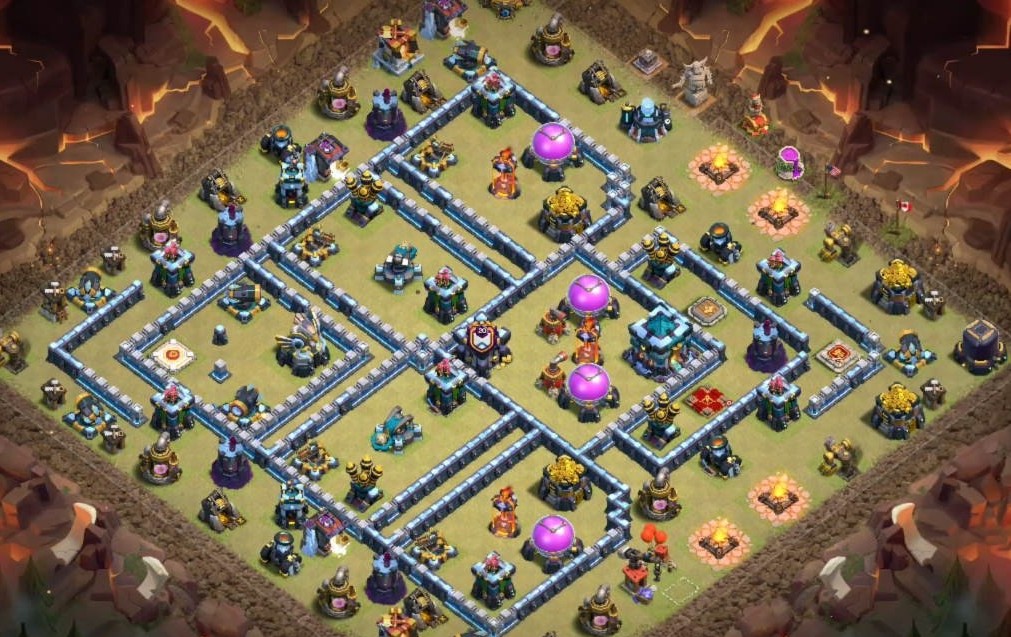 base layout of Clash of Clans 13 TH - #8